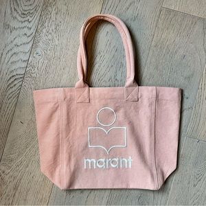 NWOT Isabel Marant Small Yenky tote peach pink